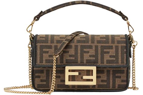 Fendi Baguette Jacquard FF fabric bag – voguenestco